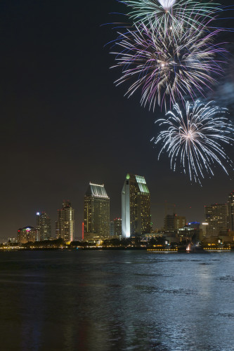 San diego fireworks for July 4